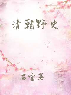 清朝野史