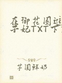 在御花园进入太子妃TXT下载