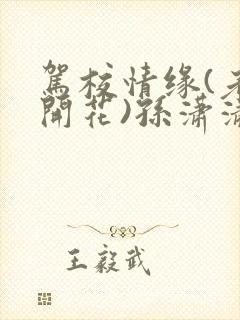 驾校情缘(老树开花)孙潇潇笔趣阁