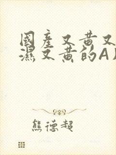 国产又黄又硬又湿又黄的A片小说