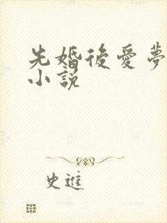 先婚后爱梦筱二小说