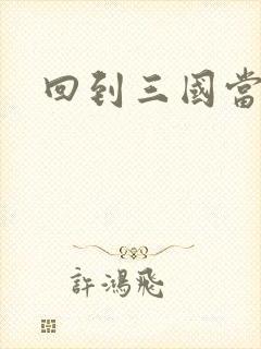 回到三国当军阀