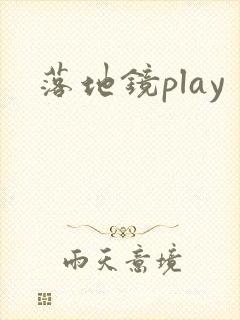 落地镜play