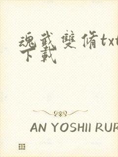 魂武双修txt下载