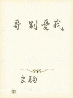 哥 别爱我