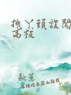 拽丫头误闯男子高校