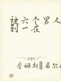 被六个男人躁J到一夜