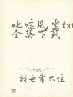 叱咤风云txt全集下载