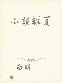 小说离夏