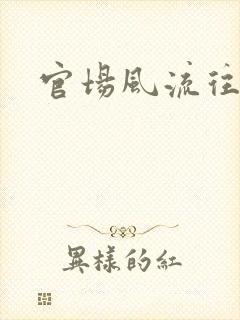 官场风流往事