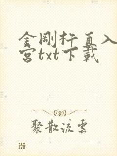 金刚杵直入莲花宫txt下载