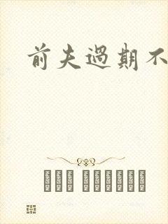 前夫过期不候