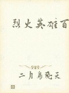 烈火英雄百度云