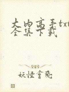 大内高手txt全集下载