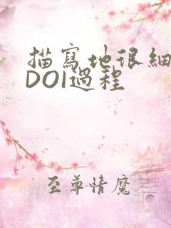 描写地很细致的DOI过程