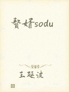 赘婿sodu