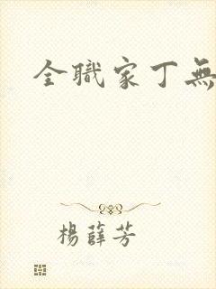 全职家丁无弹窗