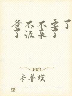 爸不不要了太满了流来了