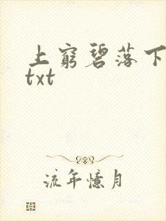 上穷碧落下黄泉txt