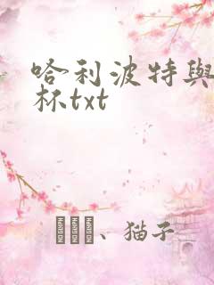 哈利波特与火焰杯txt