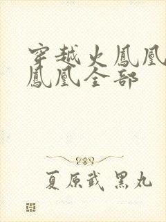 穿越火凤凰干火凤凰全部