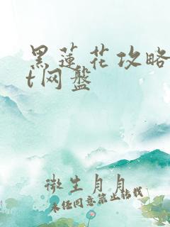 黑莲花攻略txt网盘