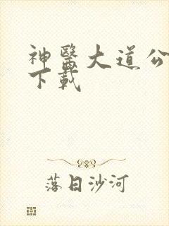 神医大道公全集下载