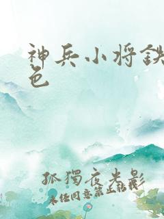 神兵小将铁心填色