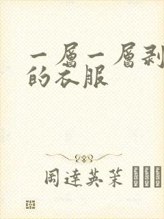 一层一层剥开你的衣服