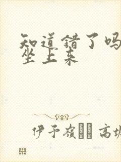 知道错了吗自己坐上来