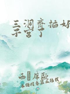 三洞齐插好深到子宫了