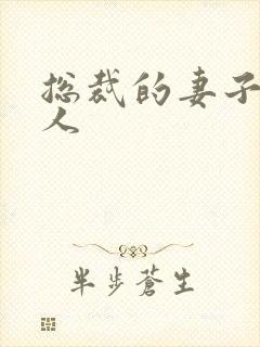 总裁的妻子太诱人