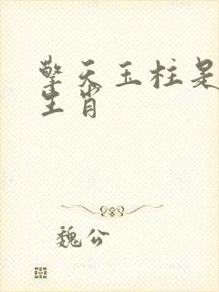 擎天玉柱是什么生肖