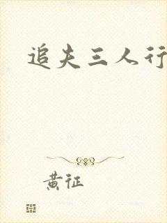 追夫三人行