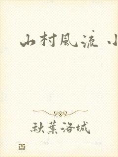 山村风流 小说