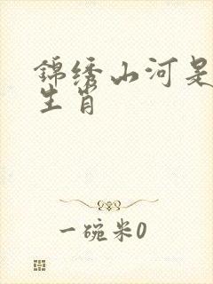 锦绣山河是什么生肖