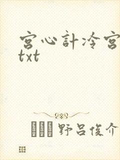 宫心计冷宫皇后txt