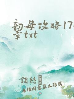 韵母攻略176章txt