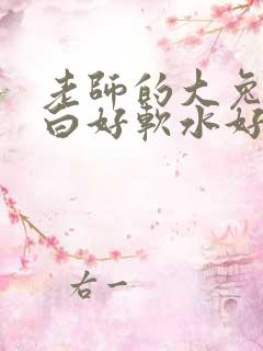 老师的大兔子好白好软水好多