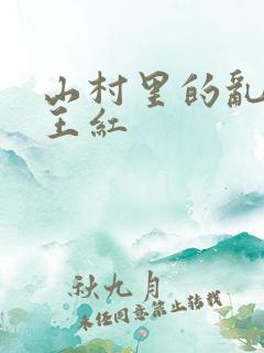 山村里的乱:伦王红