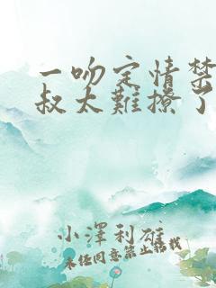 一吻定情禁欲小叔太难撩了