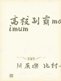 高校制霸maximum