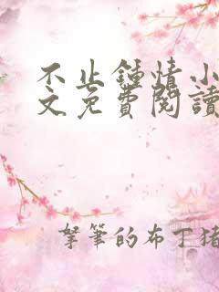 不止钟情小说全文免费阅读