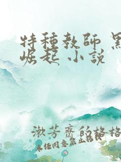 特种教师 黑暗崛起 小说