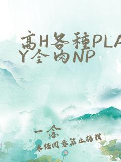 高H各种PLAY全肉NP