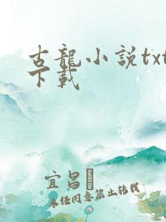 古龙小说txt下载