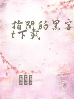 指间的黑客txt下载