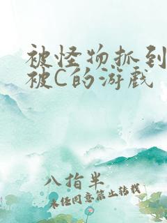 被怪物抓到就会被C的游戏