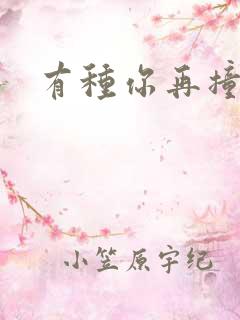 有种你再撞一下