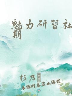 魅力研习社43期